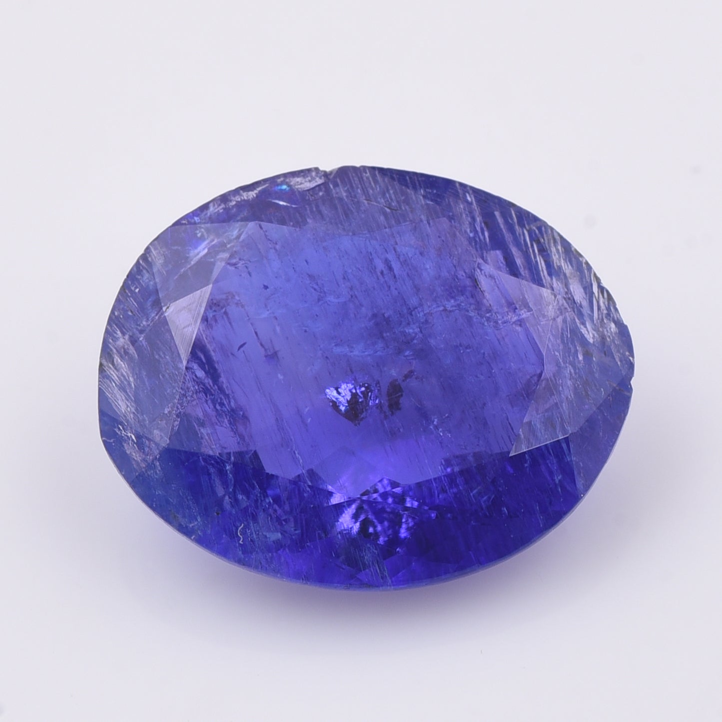 4.68 Natural Zoisite Tanzanite Oval Mixed Cut Gemstone