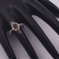 1.75 Ct Oval Cabochon Cut Natural Tourmaline 950 Platinum Ring