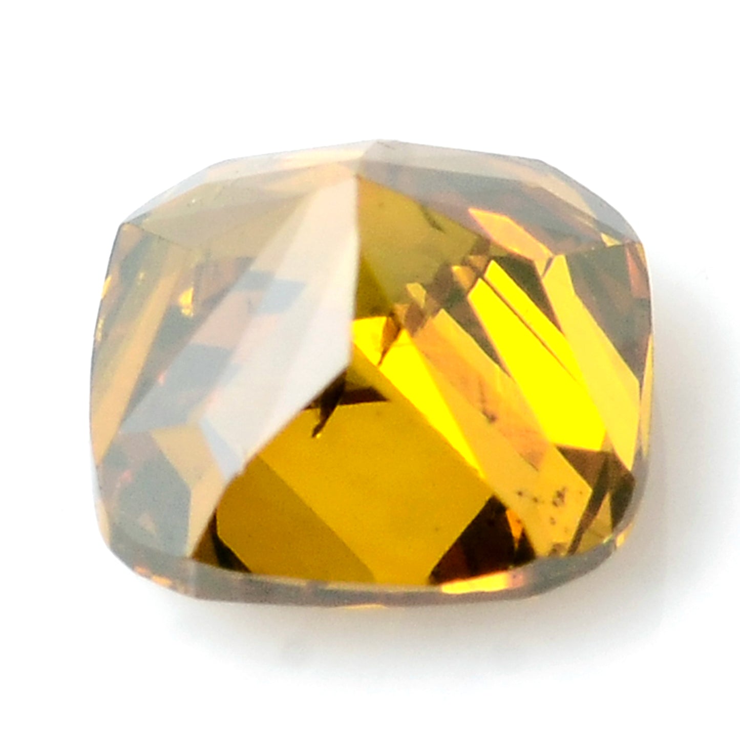 0.31 Carat Red Diamond Cushion Loose Gemstone
