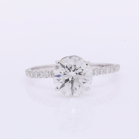 2.30 Carats Lab Grown Diamond 14K Gold Ring