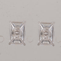 5.08 Carats Lab Grown Diamond 14K Gold Earrings