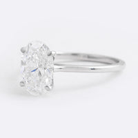 2.07 Carats Lab Grown Diamond 14K Gold Ring