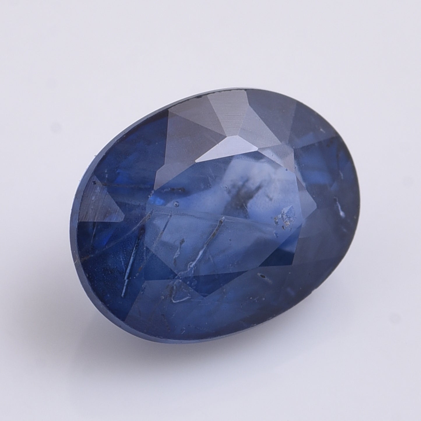 1.93 Natural Corundum Sapphire Oval Mixed Cut Gemstone