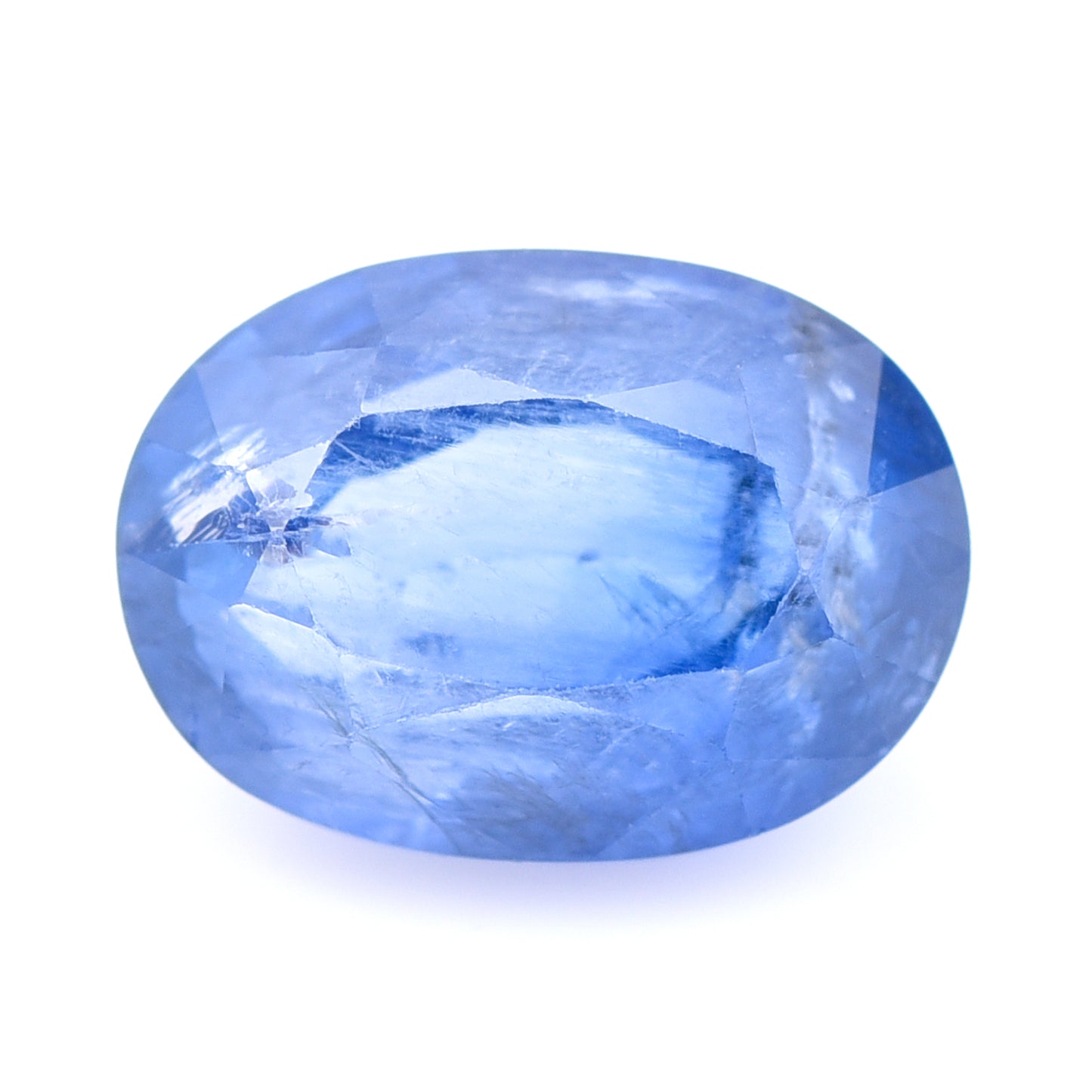 3.31 Natural Corundum Sapphire Oval Mixed Cut Gemstone