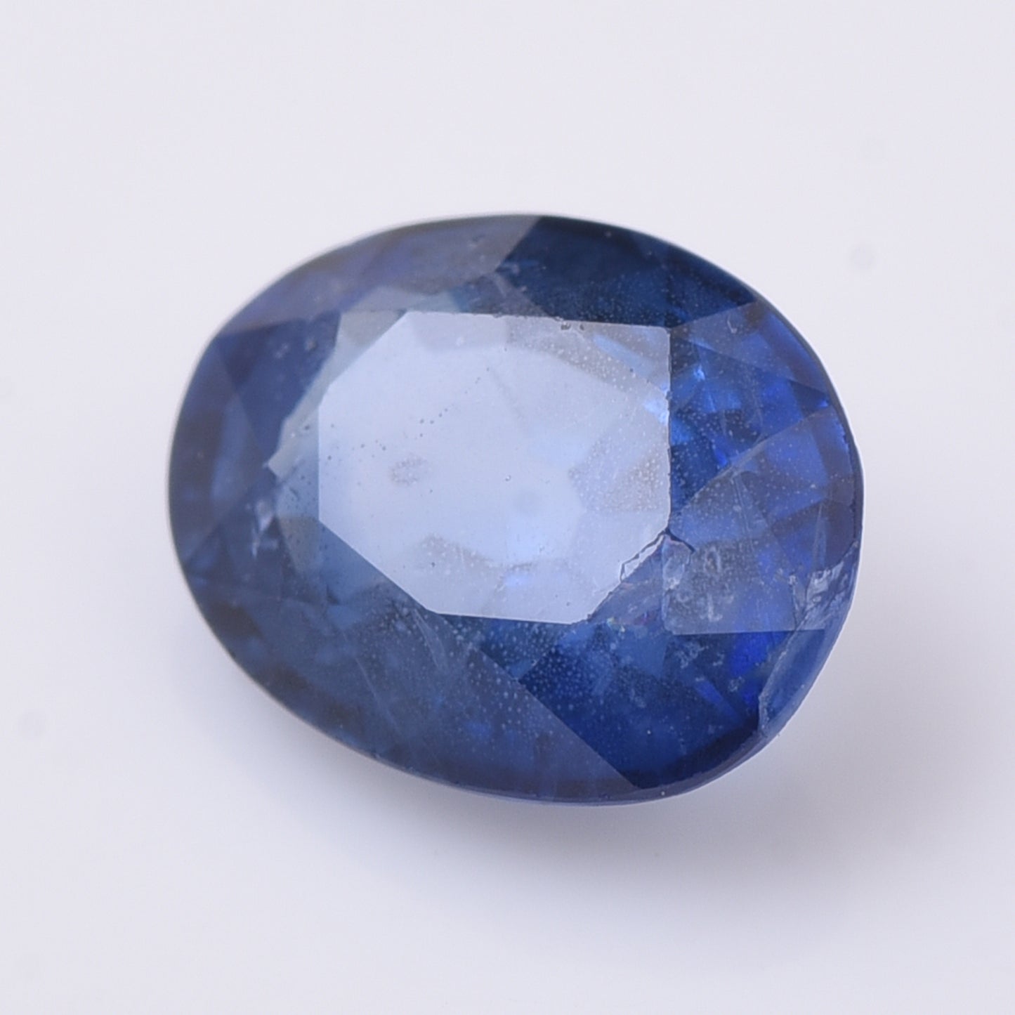 1.38 Natural Corundum Sapphire Oval Mixed Cut Gemstone