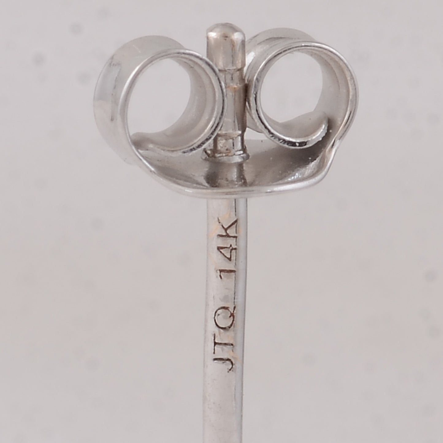 4.06 Carats Lab Grown Diamond 14K Gold Earrings