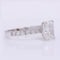 2.37 Carats Lab Grown Diamond 14K Gold Ring
