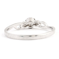 0.00 Ct Plain 925 Sterling Silver Ring