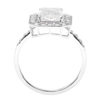 2.97 Carats Lab Grown Diamond 14K Gold Ring