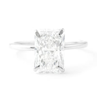 3.00 Carats Lab Grown Diamond 950 Platinum Ring