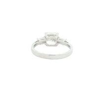 4.17 Ct Cubic Zirconia 925 Sterling Silver Ring