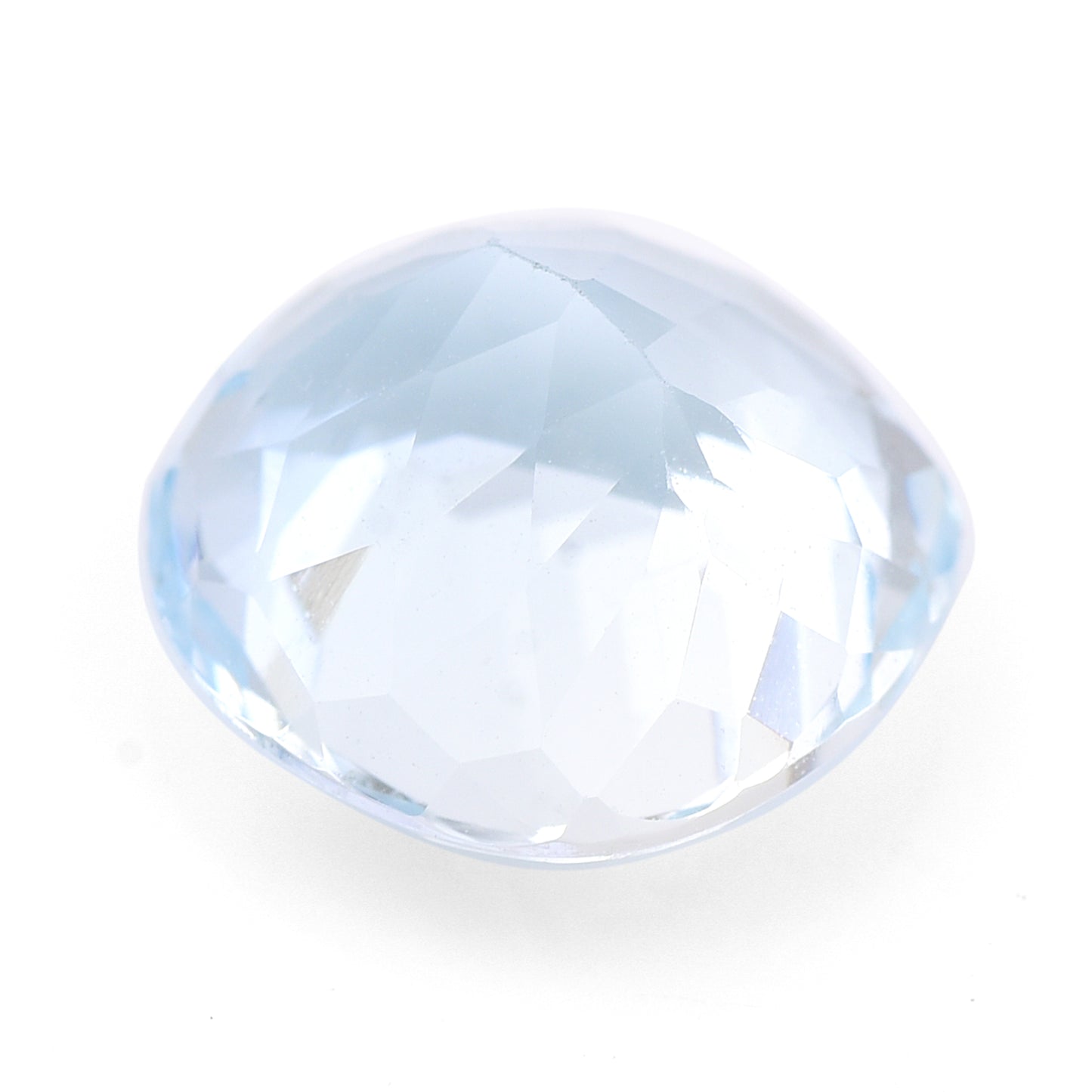 3.56 Natural Beryl Aquamarine Cushion Mixed Cut Gemstone