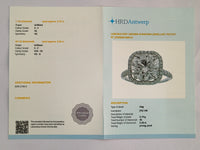 5.36 Carats Lab Grown Diamond 14K Gold Ring