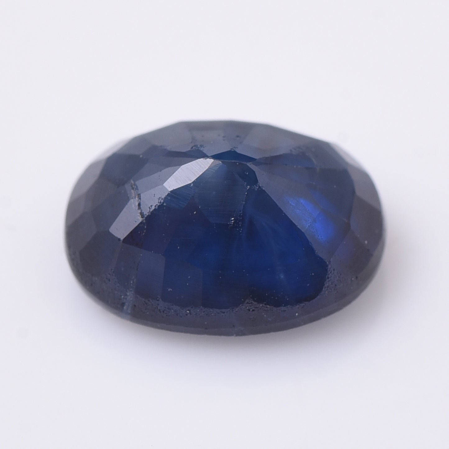 1.97 Natural Corundum Sapphire Oval Mixed Cut Gemstone