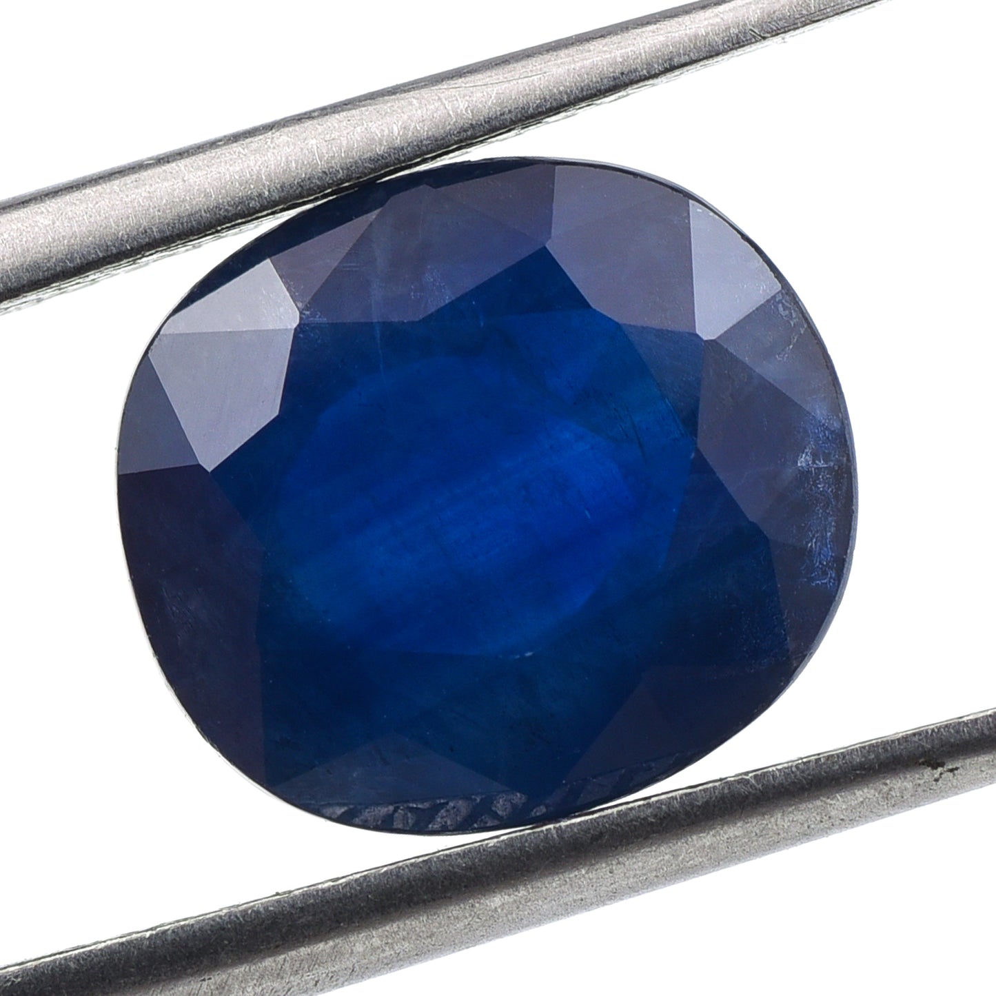4.72 Natural Corundum Sapphire Rectangular Cushion Mixed Cut Gemstone