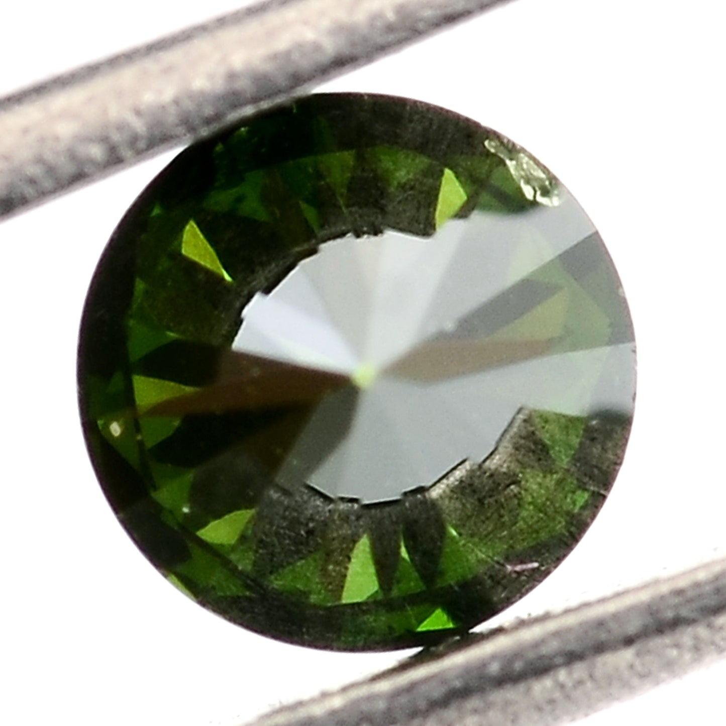 0.60 Green Diamond Round Loose Gemstone