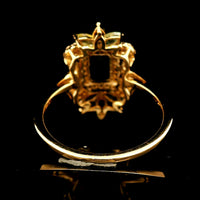 1.42 Ct Octagon Tourmaline 14K Gold Ring