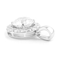 2.37 Carats Lab Grown Diamond 14K Gold Pendant