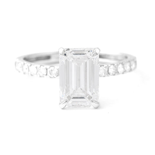 2.20 Carats Lab Grown Diamond 14K Gold Ring