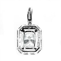2.46 Carats Lab Grown Diamond 14K Gold Pendant