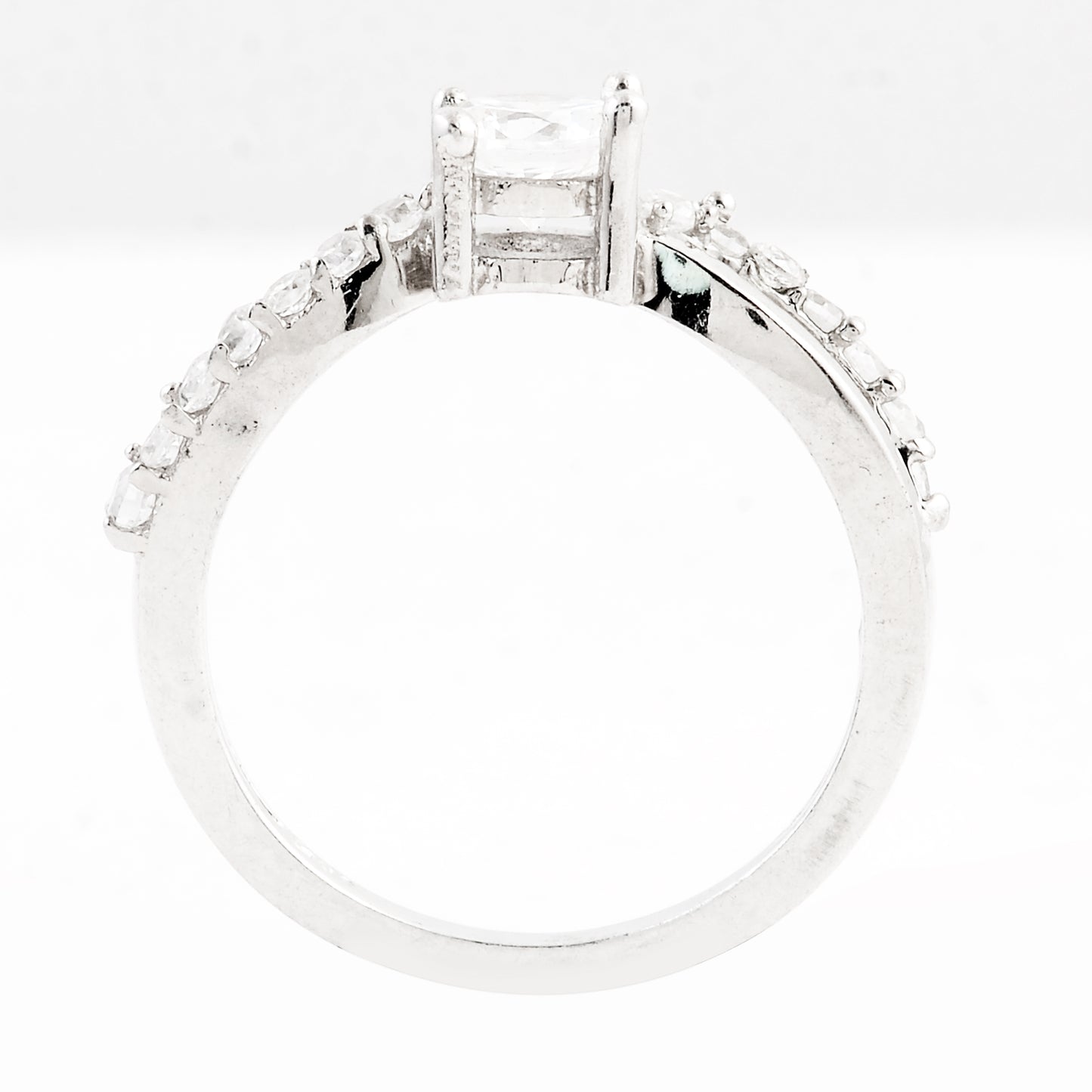 1.20 Ct Cubic Zirconia 925 Sterling Silver Ring