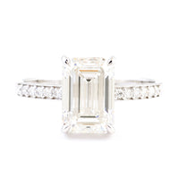 2.99 Carats Lab Grown Diamond 14K Gold Ring