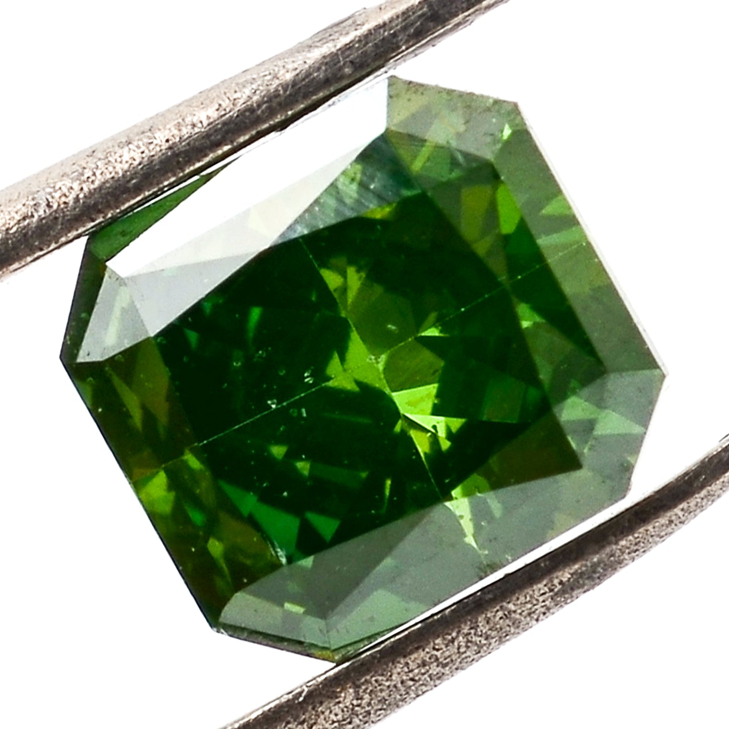0.4 Green Diamond Octagon Loose Diamond