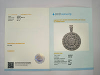 2.14 Carats Lab Grown Diamond 14K Gold Pendant