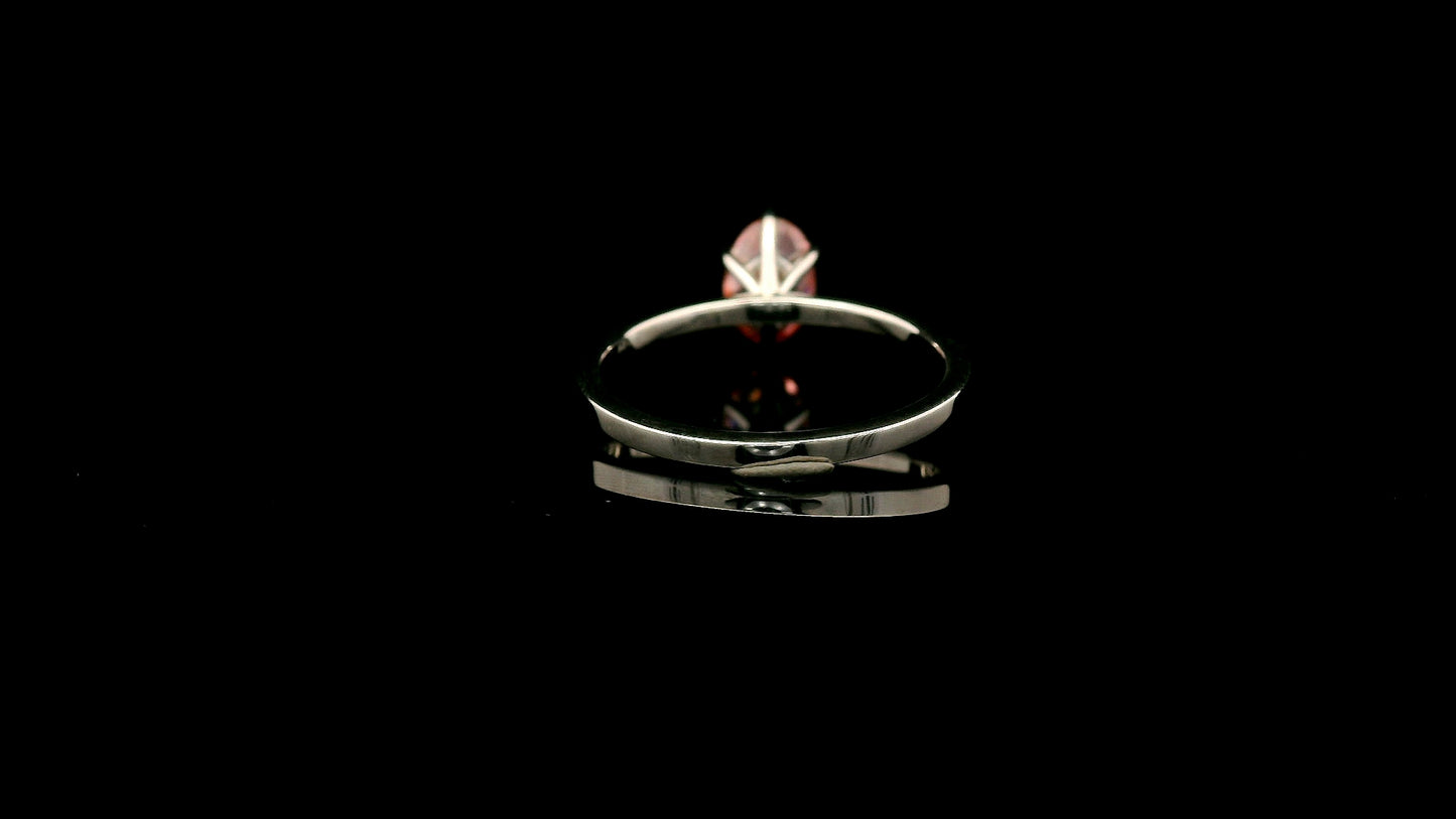1.06 Carats Pink Lab Grown Diamond 14K Gold Ring