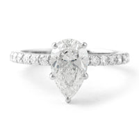 2.02 Carats Lab Grown Diamond 950 Platinum Ring