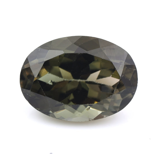 6.37 Natural Tourmaline Verdelite Oval Mixed Cut Gemstone