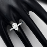 2.00 Carats Lab Grown Diamond 950 Platinum Ring