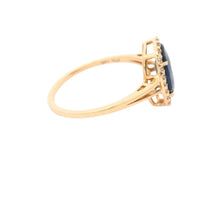 1.82 Ct Oval Sapphire 14K Gold Ring