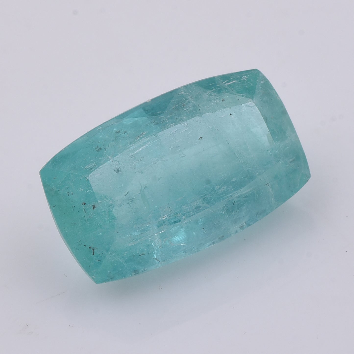 3.96 Natural Beryl Emerald Rectangular Cushion Mixed Cut Gemstone