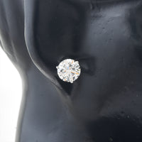 5.15 Carats Lab Grown Diamond 14K Gold Earrings