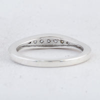 0.38 Ct Round Cubic Zirconia 925 Sterling Silver Ring