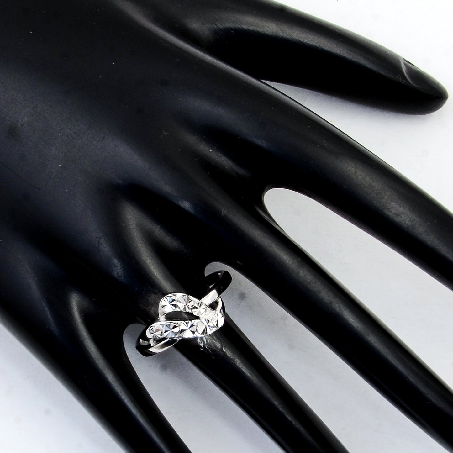 0.00 Ct Plain 925 Sterling Silver Ring