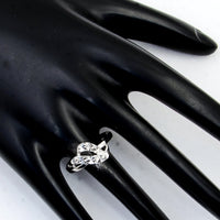 0.00 Ct Plain 925 Sterling Silver Ring