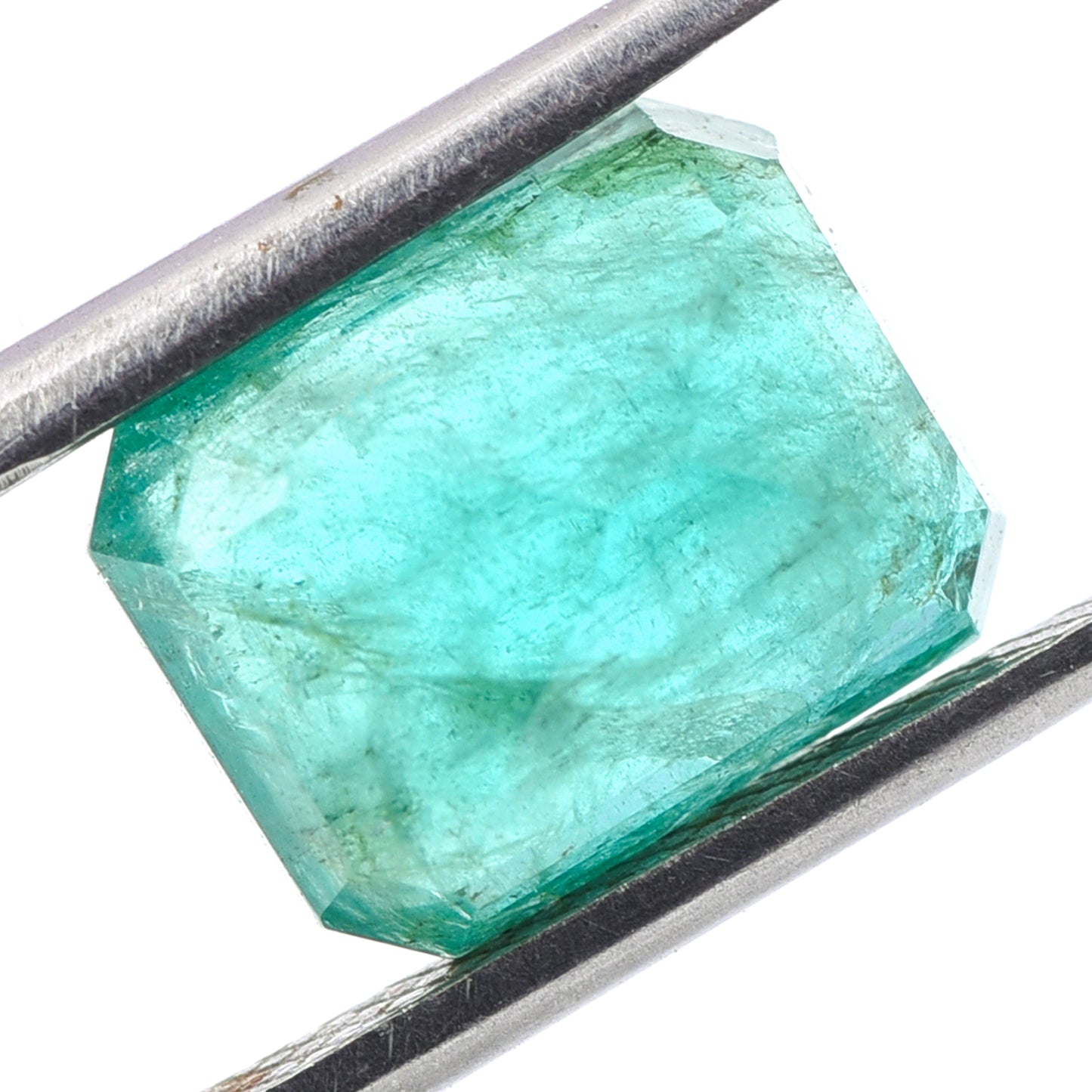 3.39 Natural Beryl Emerald Emerald Cut Gemstone