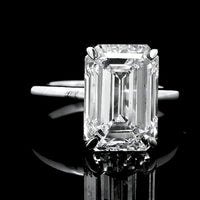 5.06 Carats Lab Grown Diamond 14K Gold Ring