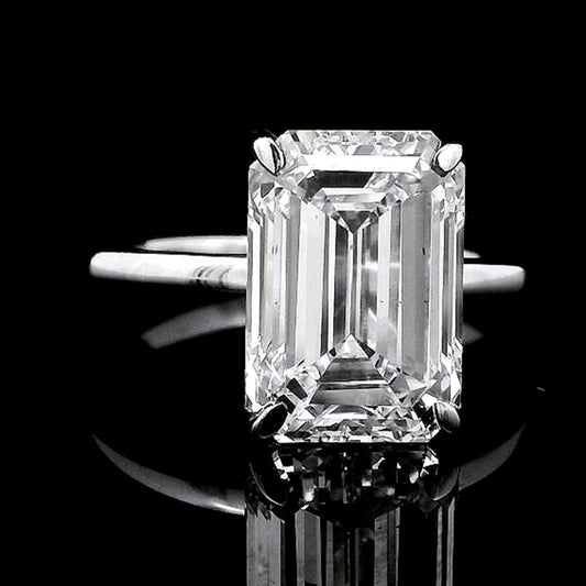 5.06 Carats Lab Grown Diamond 14K Gold Ring
