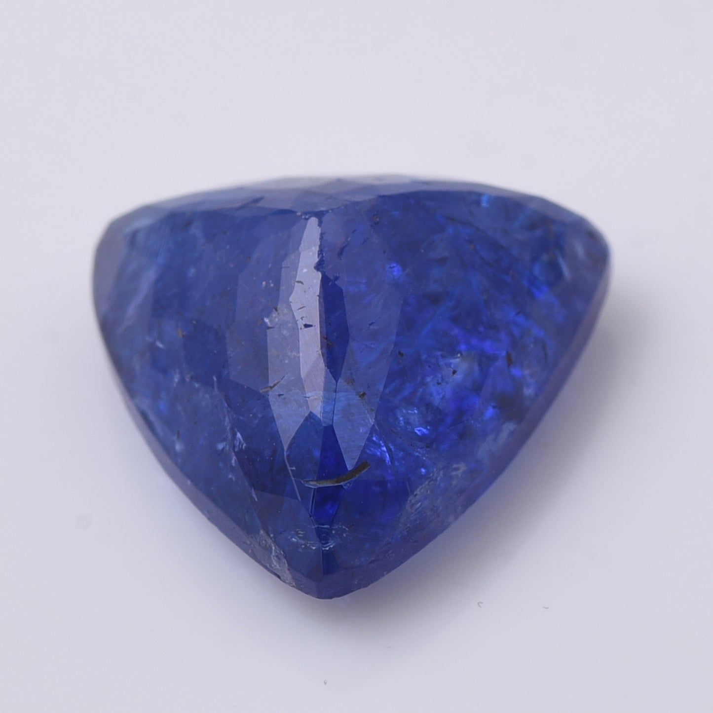 9.44 Natural Zoisite Tanzanite Triangular Mixed Cut Gemstone