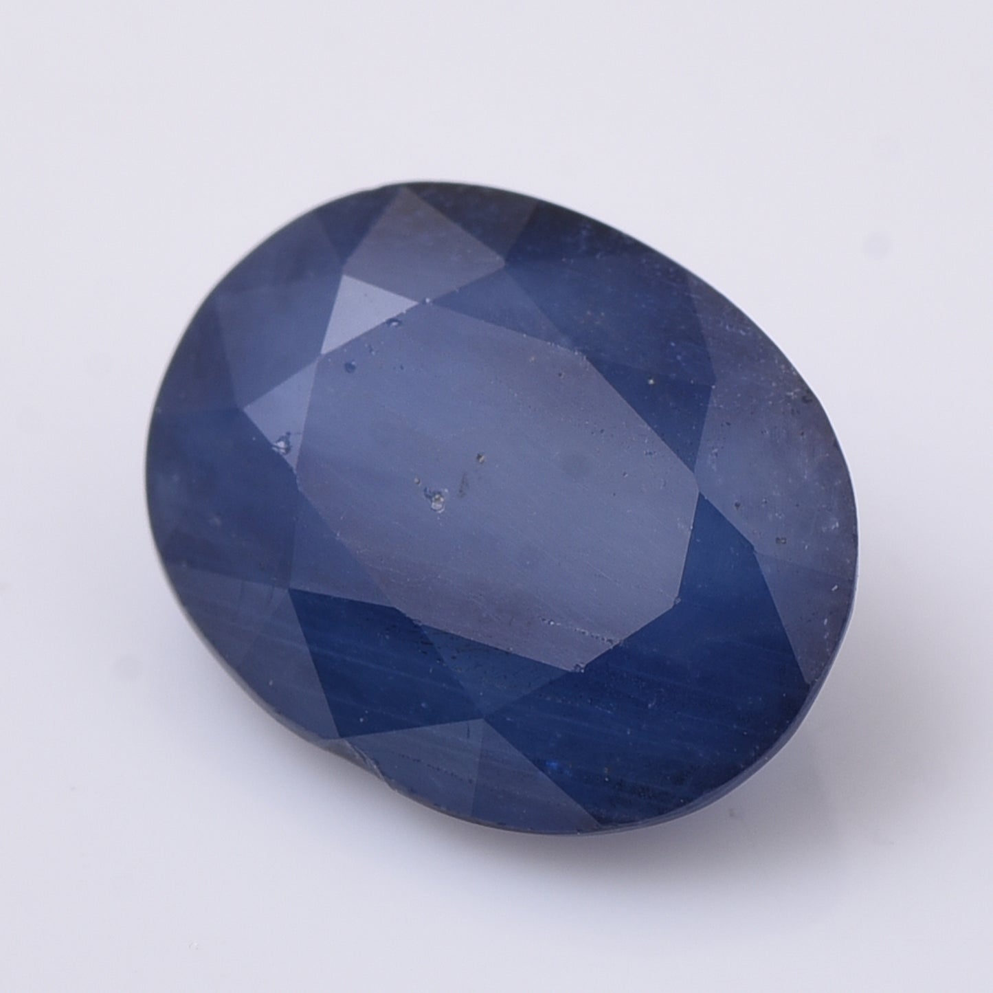3.17 Natural Corundum Sapphire Oval Mixed Cut Gemstone