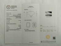 2.64 Carats Lab Grown Diamond 950 Platinum Pendant