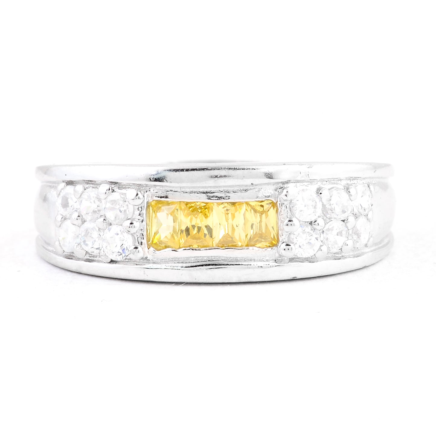 2.25 Ct Cubic Zirconia 925 Sterling Silver Ring