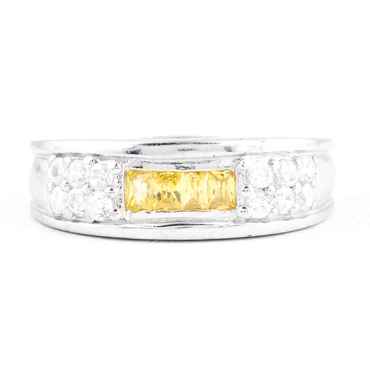 2.25 Ct Cubic Zirconia 925 Sterling Silver Ring