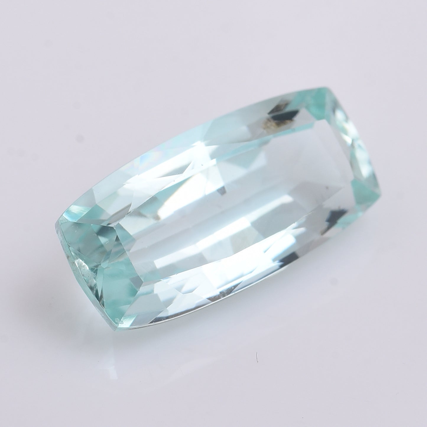 4.07 Natural Beryl Emerald Rectangular Cushion Mixed Cut Gemstone