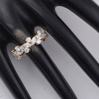 3.17 Carats Lab Grown Diamond 14K Gold Ring