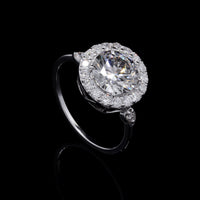 2.58 Carats Lab Grown Diamond 14K Gold Ring