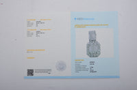 3.13 Carats Lab Grown Diamond 14K Gold Pendant